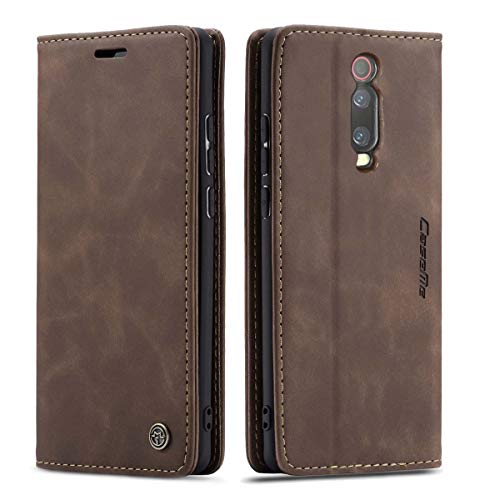 mvced Handyhülle Kompatibel mit Xiaomi Mi 9T /9T Pro/Redmi K20/K20 Pro,Premium Leder Flip Case Schutzhülle mit Standfunktion,Kaffee mvced Handyhülle Kompatibel mit Xiaomi Mi 9T /9T Pro/Redmi K20/K20 Pro,Premium Leder Flip Case Schutzhülle mit Standfunktion,Kaffee von mvced