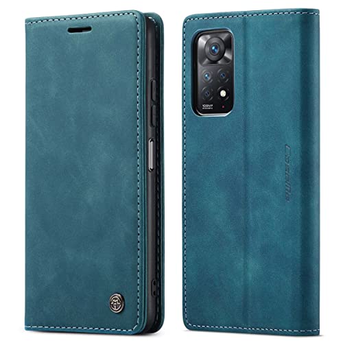 mvced Handyhülle Kompatibel mit Xiaomi Redmi Note 11 Pro 5G,Premium Leder Flip Case Schutzhülle mit Standfunktion,Blau mvced Handyhülle Kompatibel mit Xiaomi Redmi Note 11 Pro 5G,Premium Leder Flip Case Schutzhülle mit Standfunktion,Blau von mvced