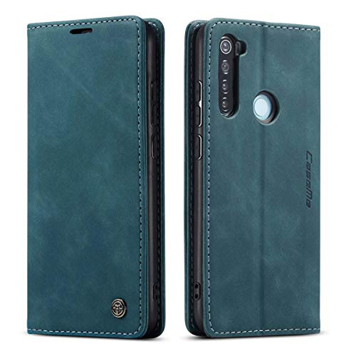 mvced Handyhülle Kompatibel mit Xiaomi Redmi Note 8,Premium Leder Flip Case Schutzhülle mit Standfunktion,Blau mvced Handyhülle Kompatibel mit Xiaomi Redmi Note 8,Premium Leder Flip Case Schutzhülle mit Standfunktion,Blau von mvced