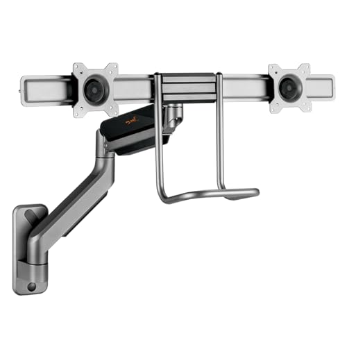 My Wall HL 53 L Monitor-Wandhalterung 43,2 cm (17) - 81,3 cm (32) Silber Schwenkbar, Drehbar von my wall