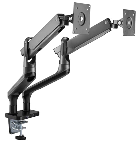 My Wall HL22-2L Vollbeweglicher Tischhalter mit Gasdruckfeder für Flachbildschirme, Monitor Halterung, 2 USB-Anschlüsse, Kabelmanagement, Monitor Arm, 17" bis 32", belastbar 2-9 kg My Wall HL22-2L Vollbeweglicher Tischhalter mit Gasdruckfeder für Flachbildschirme, Monitor Halterung, 2 USB-Anschlüsse, Kabelmanagement, Monitor Arm, 17" bis 32", belastbar 2-9 kg von my wall