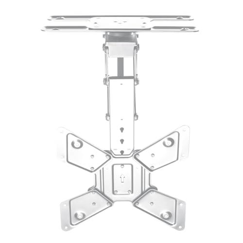 my wall Motorisierter TV Deckenhalter - HL48MWL, Smart Home, Alexa und Google Home Kompatibel, Sprachsteuerung, TV Deckenhalterung elektrisch, Klappbar, Schwenkbar, Fernbedienung oder App Steuerung von my wall