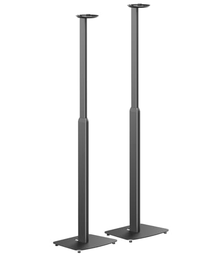 my wall SonosEra100 Höhenverstellbare Lautsprecherständer - HS43L, 2er Set, Sonos Ständer Höhenverstellbar, Perfekte Klangausrichtung, Entkoppelung, Sonos Standfuß my wall SonosEra100 Höhenverstellbare Lautsprecherständer - HS43L, 2er Set, Sonos Ständer Höhenverstellbar, Perfekte Klangausrichtung, Entkoppelung, Sonos Standfuß von my wall