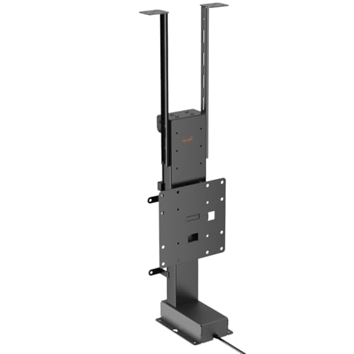 my wall TV Lift HP66L– Steuerung per Fernbedienung, App & Sprachbefehl (Alexa/Google), für 17"-32" (43-81 cm), Möbel- & Deckenmontage, bis 45 kg von my wall