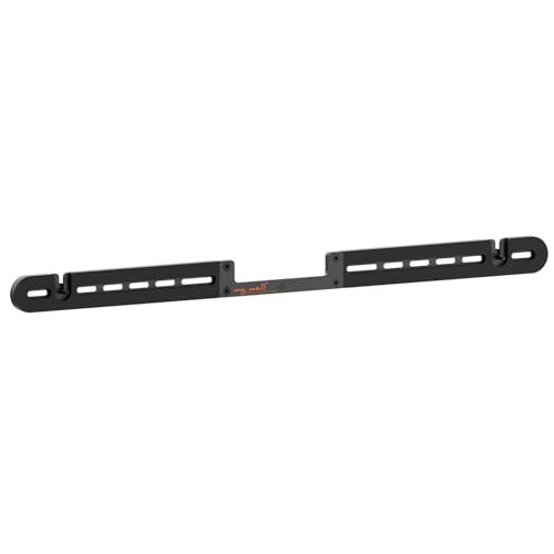 my wall Wandhalterung für Soundbar SONOS® Arc Ultra HS29L – Slim Design, Antivibrations-Dämpfung, Flexible Montage über & unter dem Fernseher von my wall