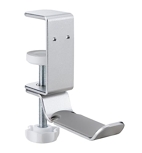 mywall HK4L Klemmbarer Universal Kopfhörerhalter - Headset Halterung für Schreibtisch - Verstellbare Klammer und 360° drehbarer Haken - Praktische Aufbewahrung für Kopfhörer, Taschen und mehr. mywall HK4L Klemmbarer Universal Kopfhörerhalter - Headset Halterung für Schreibtisch - Verstellbare Klammer und 360° drehbarer Haken - Praktische Aufbewahrung für Kopfhörer, Taschen und mehr. von my wall
