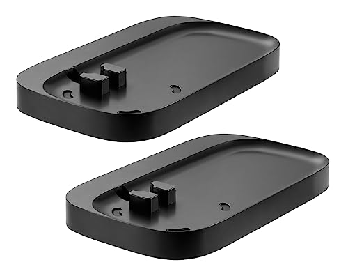 mywall Lautsprecher Wandhalterung HS28L für SONOS Lautsprecher ONE/ONE SL/Play:1, Lautsprecher Halterung mit Ablage und Kabelführung, Wandmontage für SONOS mit Einer Belastung bis 7 kg (2er Pack) von my wall
