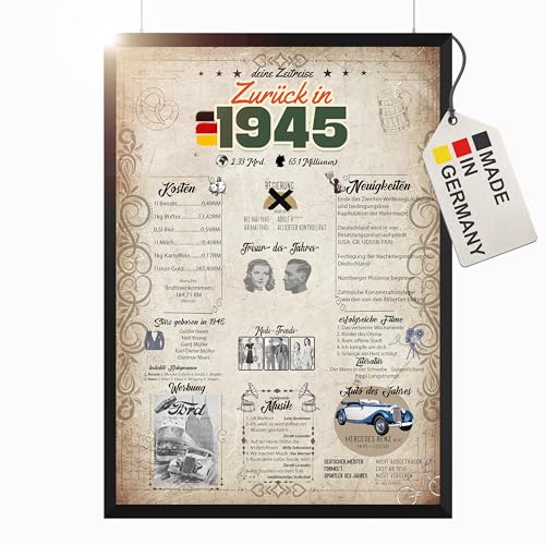 80. Geburtstag | Geburtstagskarte Spannend | Geburtstagsgeschenk | Achtzigsten Geburtstagsdeko | 80 Geburtstag Männer, 80 Geburtstag Frau | Geburtstagskarte 80 – DIN A4 von myDreamwork