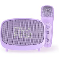 myFirst Voice 2 Tragbares Interaktives Mikrofon & Wireless-Lautsprecher, Lila von myFirst