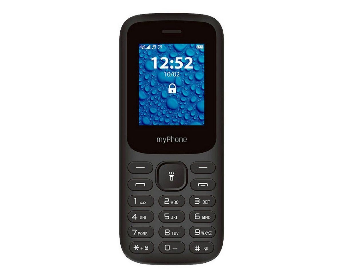 myPhone 2220 Mobiltelefon 1.77-Display, 600 mAh, Dual Sim, 2G Schwarz Smartphone" von myPhone