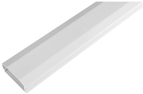 Aluminium-Kabelkanal (60mm) weiß von myWall