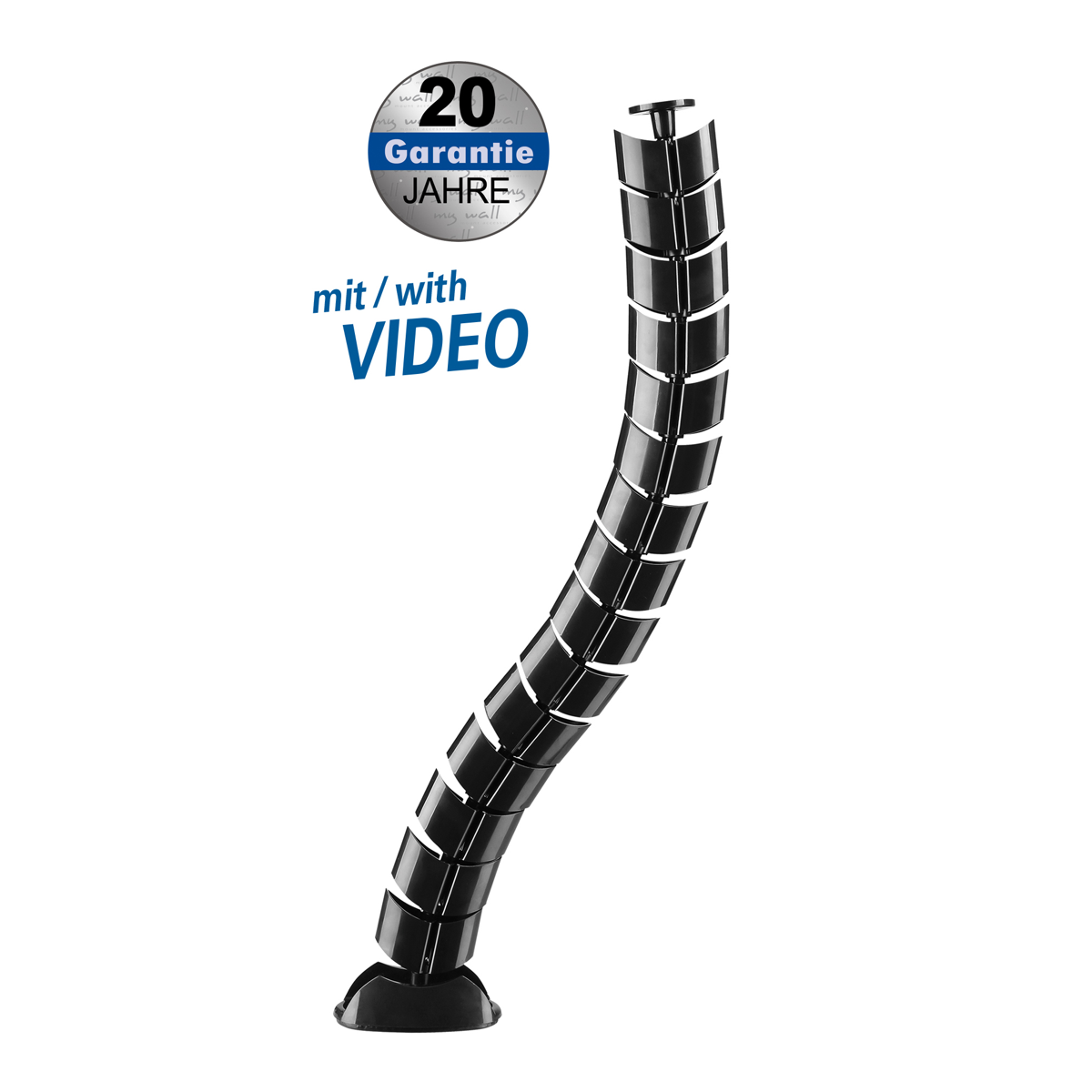 My Wall Flexible Kabelführung - Mit anpassbarer Länge bis 730 mm My Wall Flexible Kabelführung - Mit anpassbarer Länge bis 730 mm von myWall