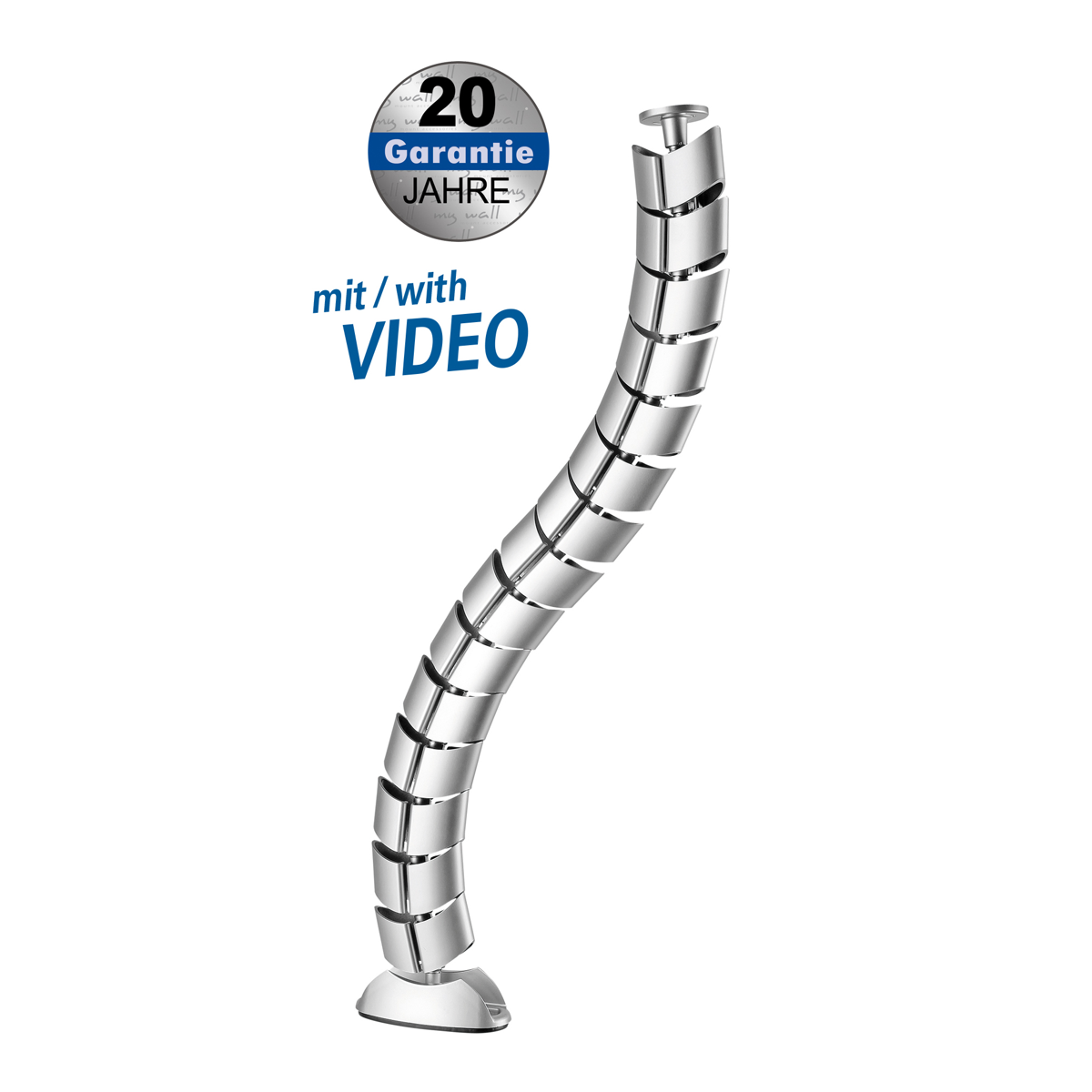 My Wall Flexible Kabelführung - Mit anpassbarer Länge bis 730 mm von myWall