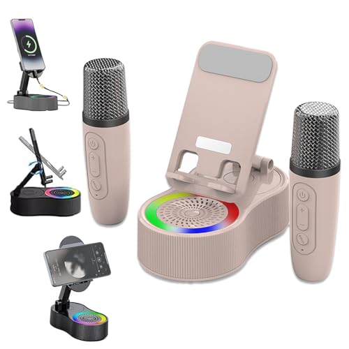 SonicDrop Dock – No-Pair Magic Speaker & Charging Stand, SonicDrop Dock Holder,Foldable Cell Phone Holder Desk with Induction Speaker,Wireless Mobile Phones Charger Station Sound-pink SonicDrop Dock – No-Pair Magic Speaker & Charging Stand, SonicDrop Dock Holder,Foldable Cell Phone Holder Desk with Induction Speaker,Wireless Mobile Phones Charger Station Sound-pink von mzvoo