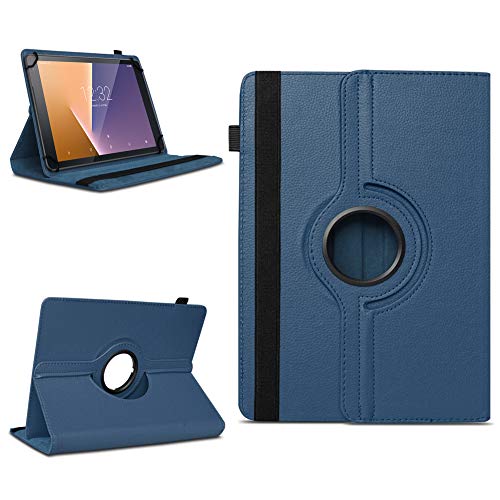 na-commerce Tablet Schutzhülle Vodafone Tab Prime 6/7 360° drehbar Tasche Cover Case Etui, Farben:Blau von na-commerce