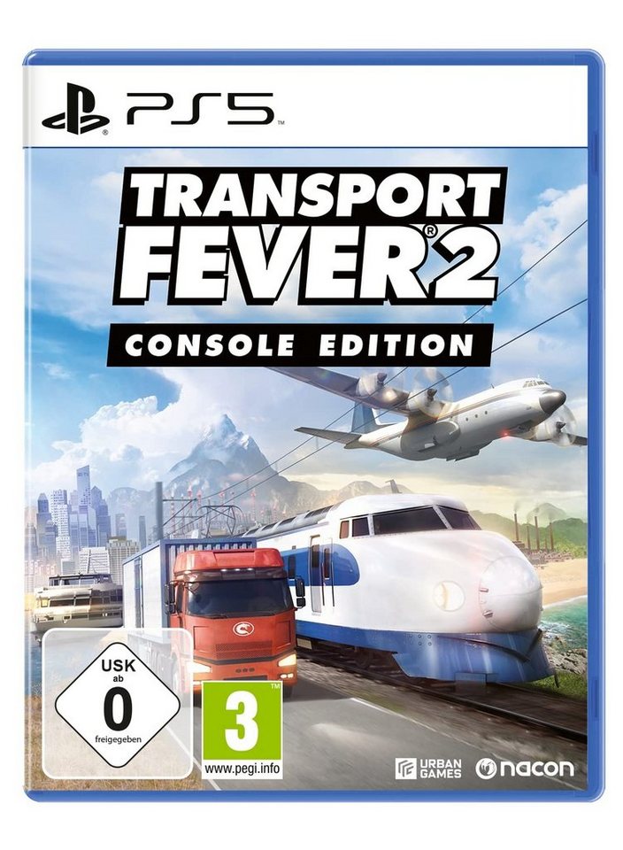 Transport Fever 2 Console Edition PS5 Spiel PlayStation 5 von nacon