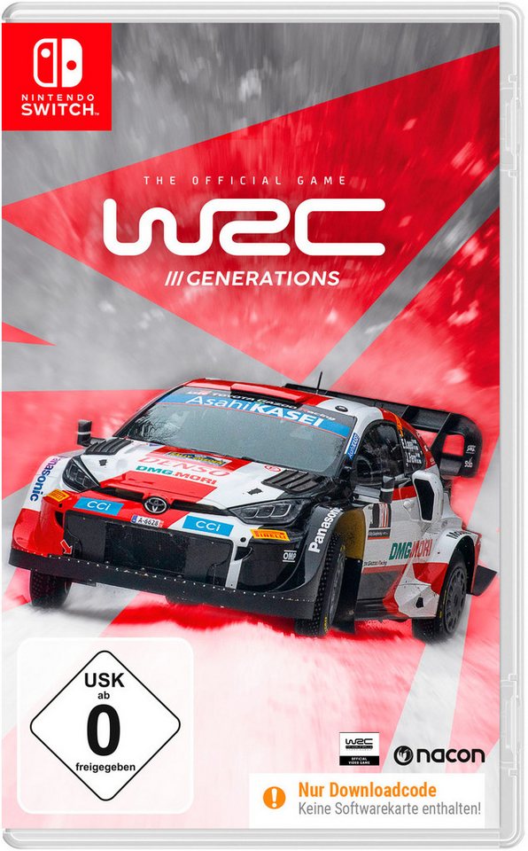 WRC Generations Nintendo Switch WRC Generations Nintendo Switch von nacon