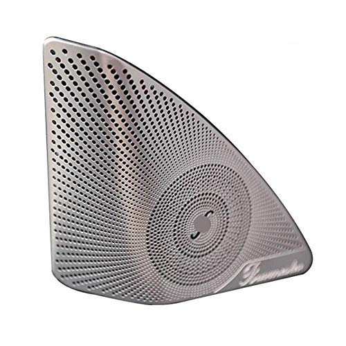 nakw88 1 Paar Lautsprecher Abdeckung Trim Aufkleber Für Mercedes Benz Neue Klasse C W205 2015-2019 Autozubehör, Edelstahl, Schwarz, Matt, Kabelgebunden nakw88 1 Paar Lautsprecher Abdeckung Trim Aufkleber Für Mercedes Benz Neue Klasse C W205 2015-2019 Autozubehör, Edelstahl, Schwarz, Matt, Kabelgebunden von nakw88
