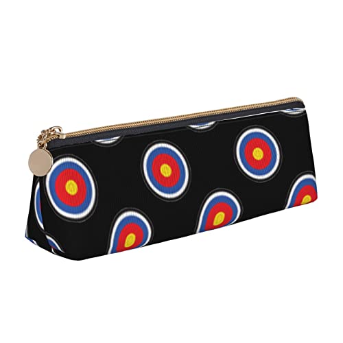 Federmäppchen, Bogenschießen-Ziel Pencil Case Premium Stifthalter Mit Reißverschluss Briefpapier Tasche Für Mädchen Teenager Student von nanchangchengbowangluokeji