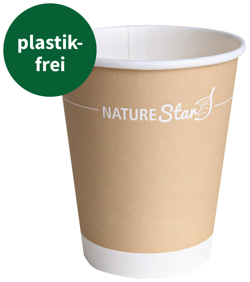 NATURE Star Hartpapier-Kaffeebecher , Only Paper, , 0,3 l von nature star