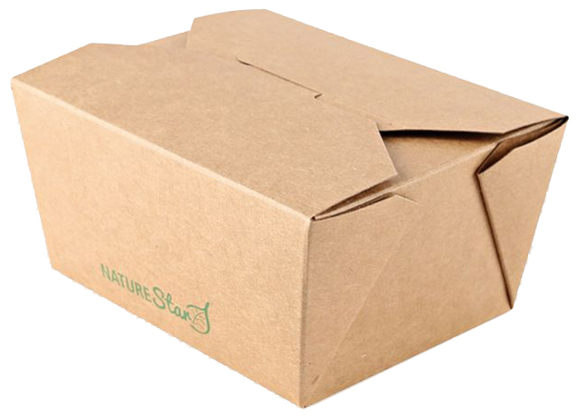 NATURE Star Snackbox, (B)215 x (T)162 x (H)64 mm, braun von nature star