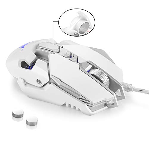 Computer Gaming-Maus Combating CW50 USB Wired 3200DPI Weight Tuning von navor
