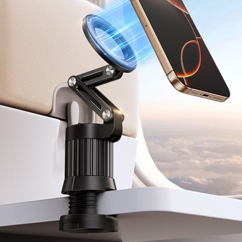 nediea Handyhalterung Flugzeug für Mag-Safe, 3-IN-1 Travel Essentials Magnetische Handy Ständer für Flugzeug Gadgets Reise, 360° Drehung Tragbarer Handyhalter für iPhone 16/15/14/13/12, für Samsung nediea Handyhalterung Flugzeug für Mag-Safe, 3-IN-1 Travel Essentials Magnetische Handy Ständer für Flugzeug Gadgets Reise, 360° Drehung Tragbarer Handyhalter für iPhone 16/15/14/13/12, für Samsung von nediea