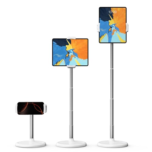 nediea Tablet-Ständer für Schreibtisch, Mini-Tablet-Ständer Boden, höhenverstellbare Metallstange, Tablet-Ständer für iPad, 360° drehbare Tablet-Halterung für iPad/iPad Pro/iPhone/Samsung/Kindle oder nediea Tablet-Ständer für Schreibtisch, Mini-Tablet-Ständer Boden, höhenverstellbare Metallstange, Tablet-Ständer für iPad, 360° drehbare Tablet-Halterung für iPad/iPad Pro/iPhone/Samsung/Kindle oder von nediea