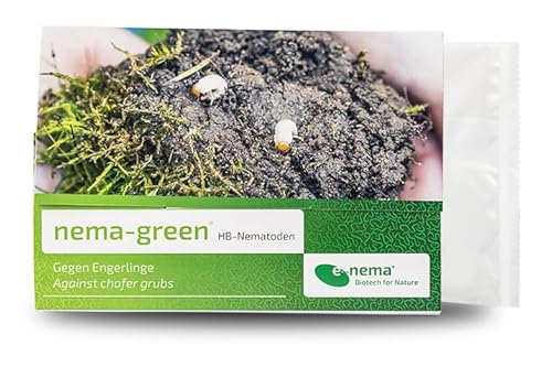 Nema-Green HB Nematoden zur Bekämpfung des Gartenlaubkäfers 500 Mio für 1000qm von nema-green