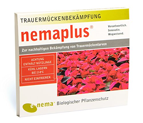 nemaplus® SF Nematoden zur Bekämpfung von Trauermücken - 3 Mio. für 6m² Blumenerde oder 30 Pflanzen von nemaplus