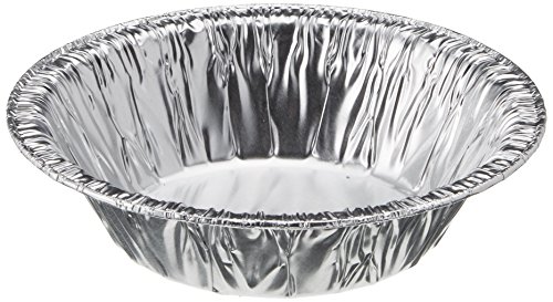 neoLab Aluminium Wägeschale mit Rand, Silber, 200ml Kapazität, 127mm x 28.6mm, 50 Stück von neoLab