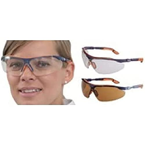 Uvex Polyamid/Polycarbonat Schutzbrille i-vo, Scheibe Braun, Kratzfest, Blau/Orange Uvex Polyamid/Polycarbonat Schutzbrille i-vo, Scheibe Braun, Kratzfest, Blau/Orange von Uvex