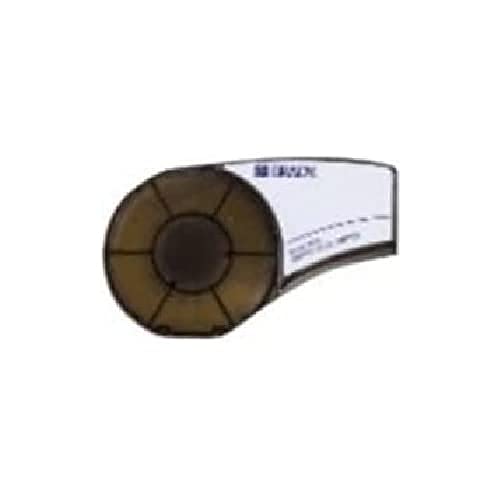 Brady Etikettenband aus Polypropylen, Schwarz auf Weiß, 12.7mm x 6.4m von Brady