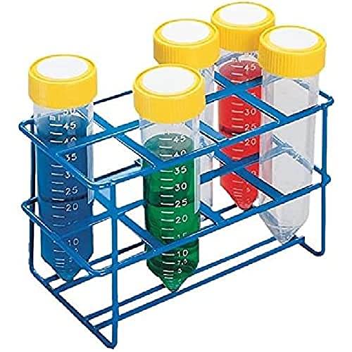 neoLab Epoxidharzbeschichtet Stahl Ständer für 2 x 4 Loch 50ml Zentrifugenröhrchen, Blau, 89mm x 80mm neoLab Epoxidharzbeschichtet Stahl Ständer für 2 x 4 Loch 50ml Zentrifugenröhrchen, Blau, 89mm x 80mm von neoLab