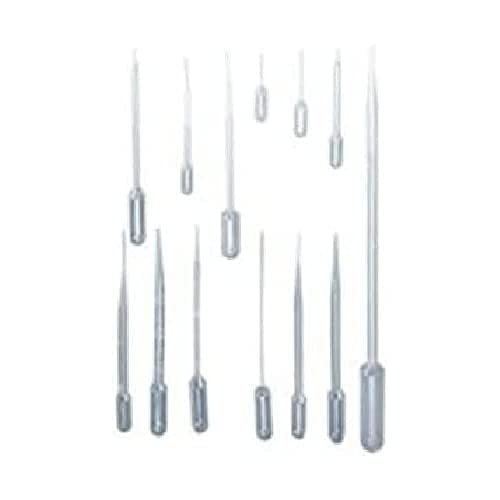 neoLab LDPE Sicherheits-Pasteurpipette, Graduiert, 10ml Kapazität, 170mm Länge, 200 Stück von neoLab