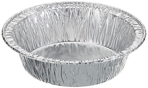 neoLab Aluminium Schale mit Verstärktem Rand, Silber, 110ml Kapazität, 96mm x 24mm, 100 Stück von neoLab