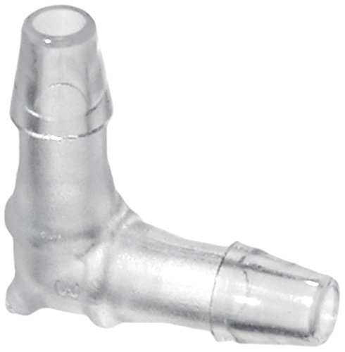 neoLab Polypropylen Winkelverbinder für 1.5mm Schlauch Innendurchmesser, Weiß, 10 Stück von neoLab