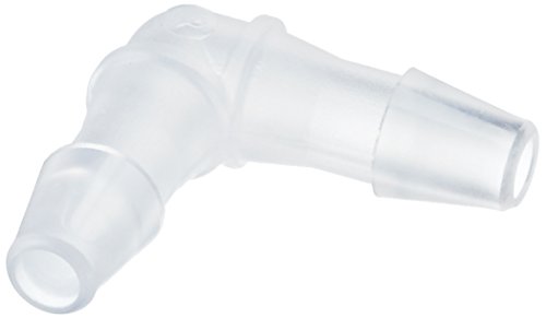 neoLab Polypropylen Winkelverbinder für 3mm Schlauch Innendurchmesser, Weiß, 10 Stück von neoLab