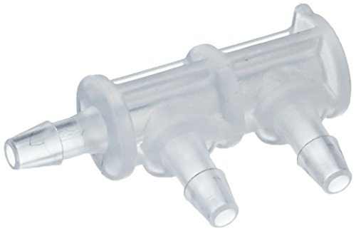 neoLab Polypropylen 3-fach Verbinder für 1.5mm Schlauch Innendurchmesser, Weiß, 10 Stück von neoLab