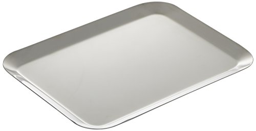 neoLab Edelstahl Instrumententablett, Silber, 195mm x 145mm von neoLab