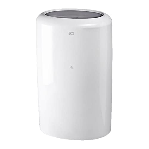 neoLab 2-1440 Polycarbonat/Kunststoff Abfallbox, 50L Volumen, 629mm Höhe x 398mm Länge x 289mm Breite, Weiß von neoLab