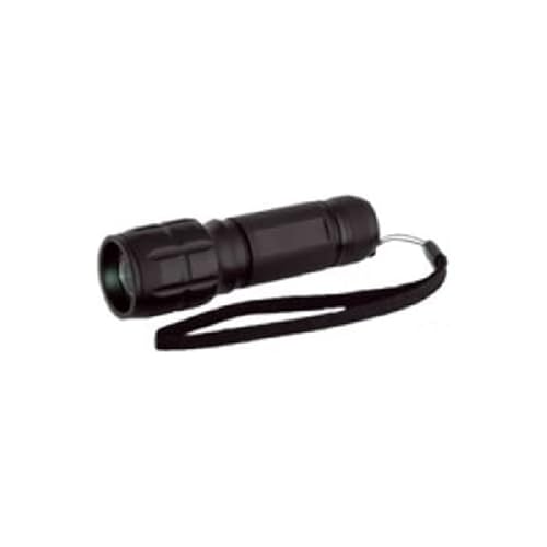 neoLab LED Taschenlampe mit Zoom und Batterien, Schwarz, 115 mm Länge von neoLab