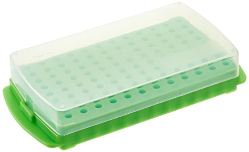 neoLab Polypropylene Combi-Rack mit Schnappdeckel für 96 Reaktionsgefäße, Grün neoLab Polypropylene Combi-Rack mit Schnappdeckel für 96 Reaktionsgefäße, Grün von neoLab