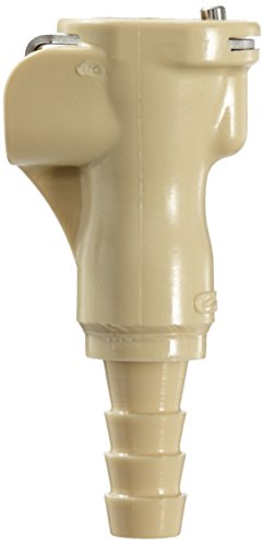 neoLab Polypropylen Schnellkupplung mit Absperrung und Schlaucholive, 1/8" Nennweite, Weiblich, 6,4 mm Innen Durchmesser Schlauch von neoLab