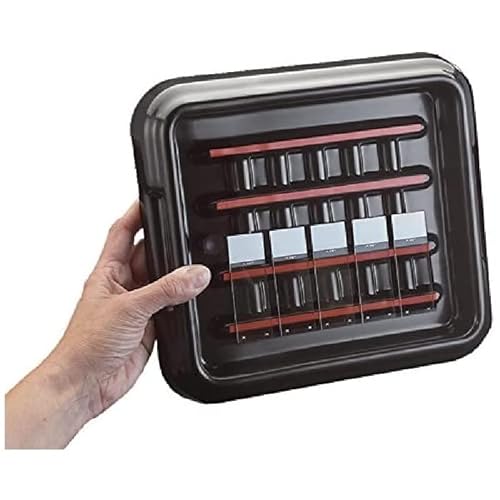 neoLab Acrylnitril-Butadien-Styrol Färbekammer mit Transparent Deckel für 10 Objektträger, Schwarz, 240 mm x 240 mm x 45 mm neoLab Acrylnitril-Butadien-Styrol Färbekammer mit Transparent Deckel für 10 Objektträger, Schwarz, 240 mm x 240 mm x 45 mm von neoLab
