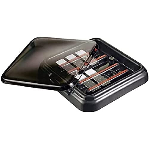 neoLab Acrylnitril-Butadien-Styrol Färbekammer mit Schwarzem Deckel für 10 Objektträger, Schwarz, 240 mm x 240 mm x 45 mm neoLab Acrylnitril-Butadien-Styrol Färbekammer mit Schwarzem Deckel für 10 Objektträger, Schwarz, 240 mm x 240 mm x 45 mm von neoLab