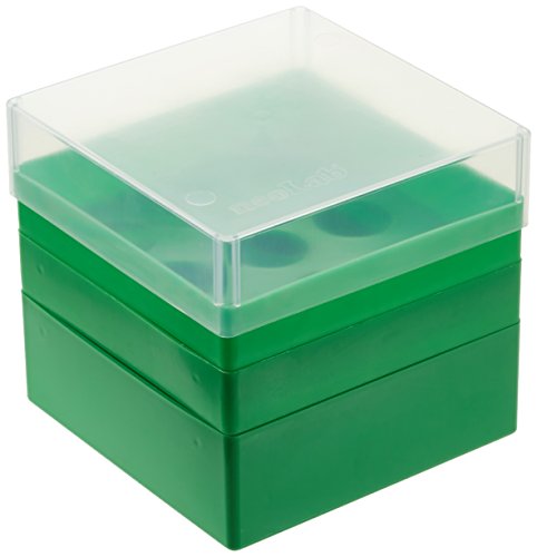 neoLabLine Polypropylen Aufbewahrungsbox für 50 ml-Röhrchen, 3 x 3 Plätze, Grün neoLabLine Polypropylen Aufbewahrungsbox für 50 ml-Röhrchen, 3 x 3 Plätze, Grün von neoLab