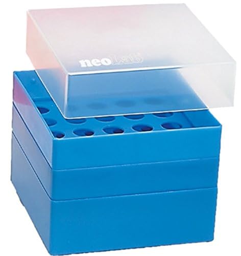 neoLabLine Polypropylen Aufbewahrungsbox für 50 ml-Röhrchen, 3 x 3 Plätze, Blau neoLabLine Polypropylen Aufbewahrungsbox für 50 ml-Röhrchen, 3 x 3 Plätze, Blau von neoLab