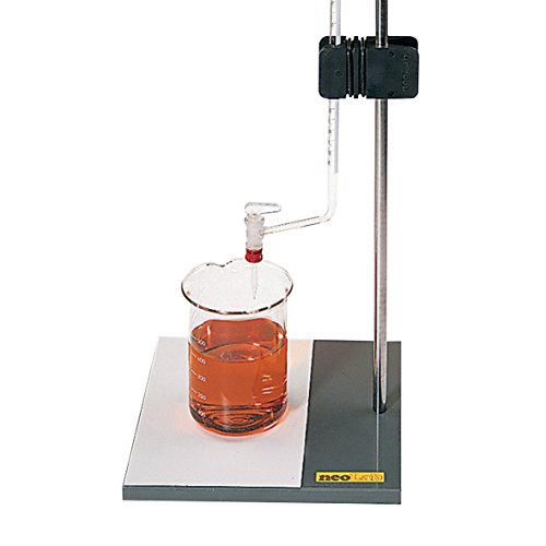 neoLab High-Density-Polyethylen Bürettenhalter für 25/50 mL-Büretten, Schwarz von neoLab