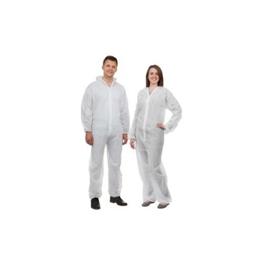 neoLab Polypropylen mit Polyethylenbeschichtung Overall, Weiß, Größe XL von neoLab